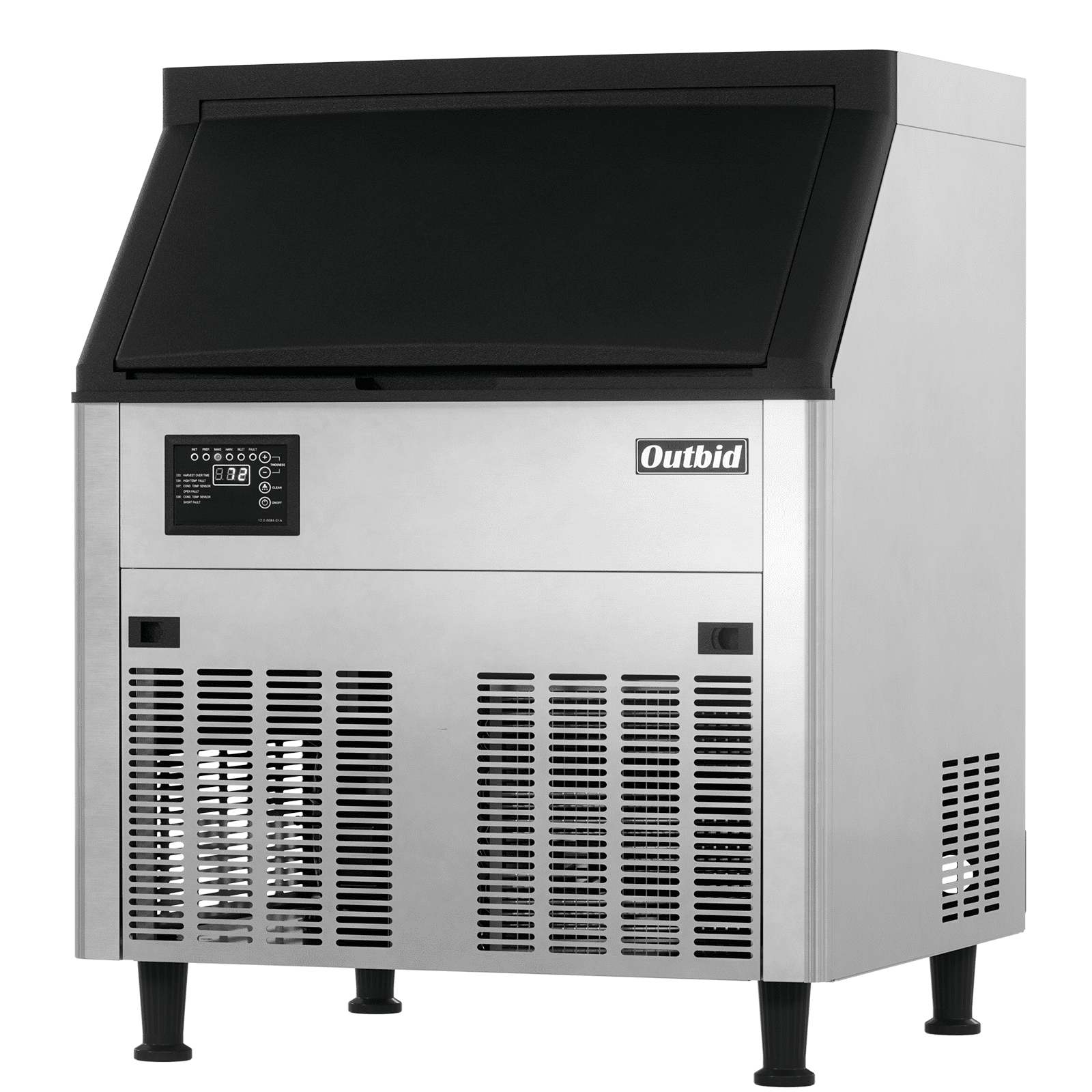 COTLIN 26 200LBS/24H Air Cooled Freestanding Stainless Steel Undercou
